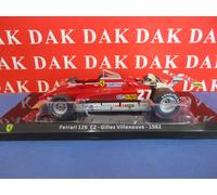 Die cast 1/24 Modellino Auto F1 Ferrari 126 C2 1982 G. Villeneuve