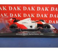 Die cast 1/24 Modellino Auto F1 Mclaren MP4/6 1991 A. Senna