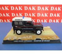 Die cast 1/43 Modellino Auto 007 James Bond Land Rover Defender Carabinieri Quan