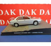 Die cast 1/43 Modellino Auto 007 James Bond Maserati Biturbo 425 Licence To Kill