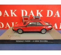 Die cast 1/43 Modellino Auto 007 James Bond Renault Fuego A View to a Kill