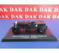 Die cast 1/43 Modellino Auto Bentley Speed Six 24H Le Mans 1930 W. Barnato Ixo
