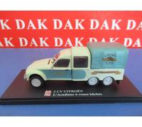 Die cast 1/43 Modellino Auto Citroen 2CV Acadiane 6 ruote