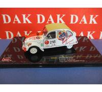 Die cast 1/43 Modellino Auto Citroen 2CV Rally Raid Paris Beijing 2010 by Ixo