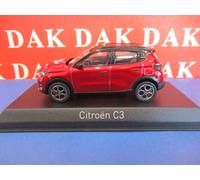 Die cast 1/43 Modellino Auto Citroen C3 Elixir Red 2024 by Norev
