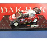 Die cast 1/43 Modellino Auto Citroen C3 WRC Rally Tour de Corse 2018 S. Loeb Ixo