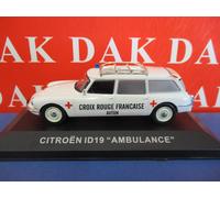 Die cast 1/43 Modellino Auto Citroen ID19 Break Ambulance Ambulanza Croce Rossa