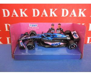 Die cast 1/43 Modellino Auto F1 Renault Alpine A523 2023 E. Ocon NP by Burago