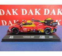 Die cast 1/43 Modellino Auto Ferrari 499P 24H Le Mans 2024 A. Fuoco
