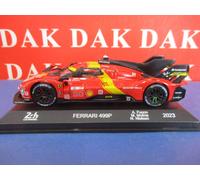 Die cast 1/43 Modellino Auto Ferrari 499P N50 24H Le Mans 2023 A. Fuoco