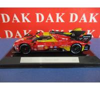 Die cast 1/43 Modellino Auto Ferrari 499P N50 24H Le Mans 2024 A.Fuoco by Burago