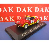 Die cast 1/43 Modellino Auto Fiat 124 Abarth Rally del Portogallo 1974 R. Pinto