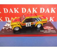 Die cast 1/43 Modellino Auto Fiat 131 Abarth Rally Monte Carlo 1980 M. Mouton