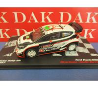 Die cast 1/43 Modellino Auto Ford Fiesta WRC Rally Wales 2017 E. Evans