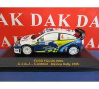 Die cast 1/43 Modellino Auto Ford Focus WRC Mexico Rally 2005 D. Sola H.B.