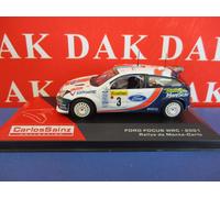 Die cast 1/43 Modellino Auto Ford Focus WRC Rally Monte Carlo 2001 C. Sainz