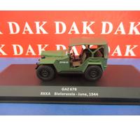 Die cast 1/43 Modellino Auto Jeep GAZ 67B RKKA Bielorussia June 1944