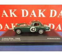 Die cast 1/43 Modellino Auto Lotus Elite 24H Le Mans 1959 J. Clark