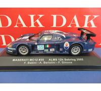 Die cast 1/43 Modellino Auto Maserati MC12 ALMS 12H Sebring 2005 F.Babini by Ixo
