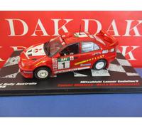 Die cast 1/43 Modellino Auto Mitsubishi Lancer Evo V Rally Australia 1998 Makine