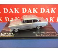 Die cast 1/43 Modellino Auto Opel Olympia Rekord PI Silver H. Mersheimer