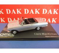 Die cast 1/43 Modellino Auto Opel Rekord A Cabrio Silver C. Mackichan
