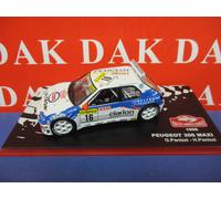 Die cast 1/43 Modellino Auto Peugeot 306 Maxi Rally Monte Carlo 1998 G. Panizzi
