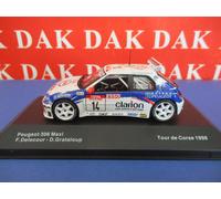 Die cast 1/43 Modellino Auto Peugeot 306 Maxi Tour de Corse 1998 F. Delecour