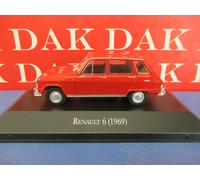 Die cast 1/43 Modellino Auto Renault 6 1969