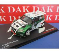 Die cast 1/43 Modellino Auto Skoda Fabia S2000 Rally Argentina 2010 J. Hanninen