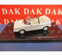 Die cast 1/43 Modellino Auto Volkswagen Golf MKI Cabriolet Bianco 1981 by Ixo