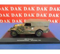 Die cast 1/43 Modellino Autoblindo M3A1 Scout Car 2nd Armored Div. Sicily 1943