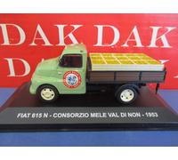 Die cast 1/43 Modellino Autocarro Fiat 615 N Consorzio Mele Val di Non 1953
