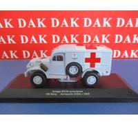 Die cast 1/43 Modellino Furgone Dodge WC54 Ambulance US Navy Annapolis USA 1945