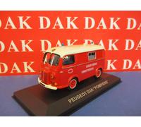 Die cast 1/43 Modellino Furgone Peugeot D3A Pompieri Vigili del Fuoco Fire