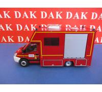 Die cast 1/43 Modellino Furgone Pompieri Iveco Daily 65C18 TIB Francia