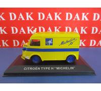 Die cast 1/43 Modellino Furgone Pubblicitario Citroen Type H Michelin Giallo