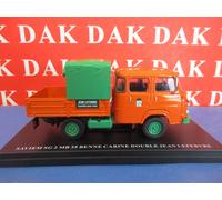 Die cast 1/43 Modellino Furgone Saviem SG 2 MB 35 Ribaltabile Doppia Cabina 1970