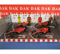 Die cast 1/43 Set Modellini Auto F1 Ferrari F1 F1-75 + SF-23 by Burago