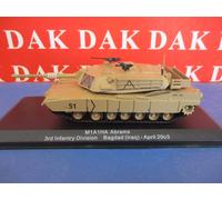 Die cast 1/72 Modellino Carro Armato Tank M1A1HA Abrams 3rd Inf Div Bagdad 2003