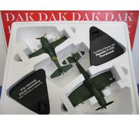 Die cast 1/72 Set Modellini Aerei Kawanishi N1K2 Shiden Kai Republic P-47 1945