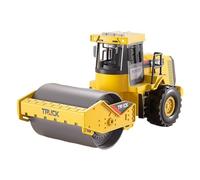 Die-Cast Road Roller Toys, Engineering Road Planer Vehicle Truck Toy, Construction Vehicle Toys, Creative Model Road Roller for Boys and Girls Aged 5+