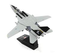 Die Cast Scala 1 100 Per US Navy F-14A Fighter F14 Finito In Lega Modello Di Aeromobile Giocattolo Display Da Collezione Regalo Set da gioco per hobby in miniatura