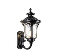 Die-Casting Alumioutdoor Wall Light Ip65 Waterproof Wall Lights European Retro Villa Garden Aisle Patio Light Outdoor Wall Sconce Led Wall Lantern Corridor Balcony Lighting Fixtures/Black