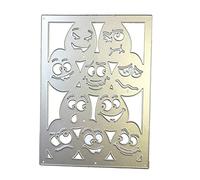 Die Cuts for Card Making Egg Embossing Stencil Easter Cutting Template Carbon Steel Mold Album Strumenti di Produzione Modello Stampo in Acciaio al Carbonio Fustelle per la creazione di biglietti