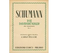 Die Davidsbundler (I compagni di Davide) op. 6 per pianoforte. Spartito. Revisione di Carlo Zecchi