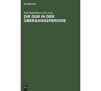 Die DDR in Der Übergangsperiode (Copertina rigida)
