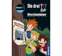 Die drei ??? Kids, 106, Miese Doppelgänger: Ein spannender Fall mit Justus, Peter und Bob in der beliebten Kinderkrimi-Reihe für Kinder ab 8 Jahren.