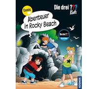 Die drei ??? Kids Abenteuer in Rocky Beach: 7 spannende Comics mit Justus, Peter und Bob - rasante und leicht lesbare Fälle für Krimi-Fans ab 8 Jahren.