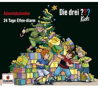 Die drei ??? Kids Adventskalender - 24 Tage Elfen-Alarm (CD)